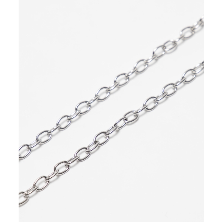 Lダブルパドロックハートネックレス | WEGO【WOMEN】 | 詳細画像6 