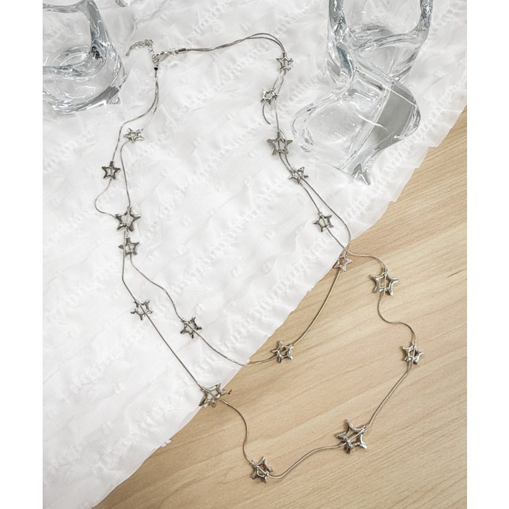 Lレイヤードスターネックレス | WEGO【WOMEN】 | 詳細画像4 