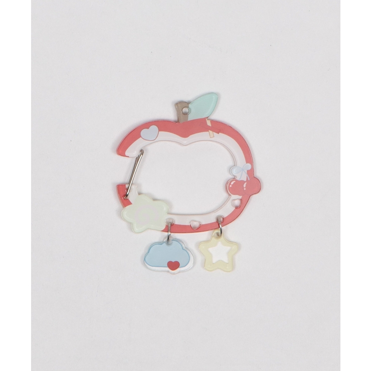 レッド | パステルりんごカラビナ | WEGO【WOMEN】
