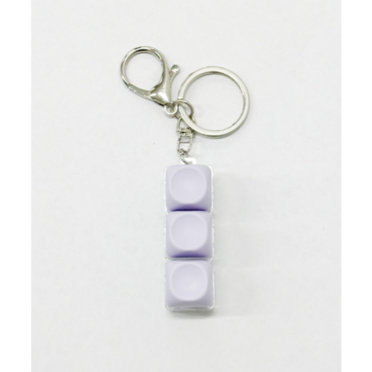 パープル | パステルキーキーホルダー | WEGO【WOMEN】