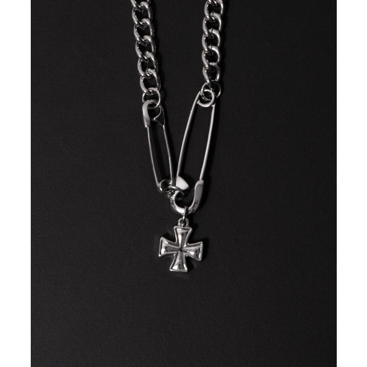 Msafetypinモチーフネックレス | WEGO【MEN】 | 詳細画像16 