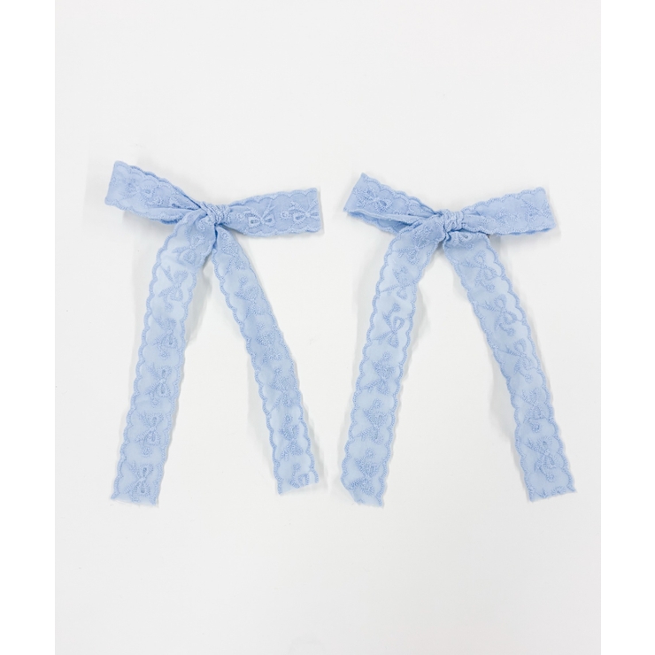 サックス | L2Pレースリボンクリップ | WEGO【WOMEN】