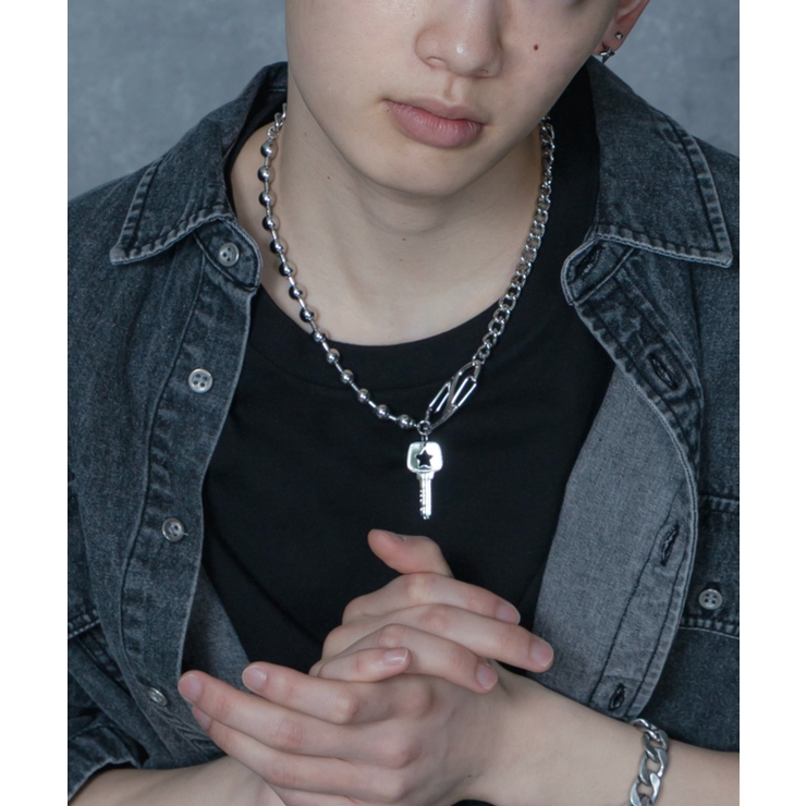 MMIXチェーンカラビナネックレス | WEGO【MEN】 | 詳細画像6 