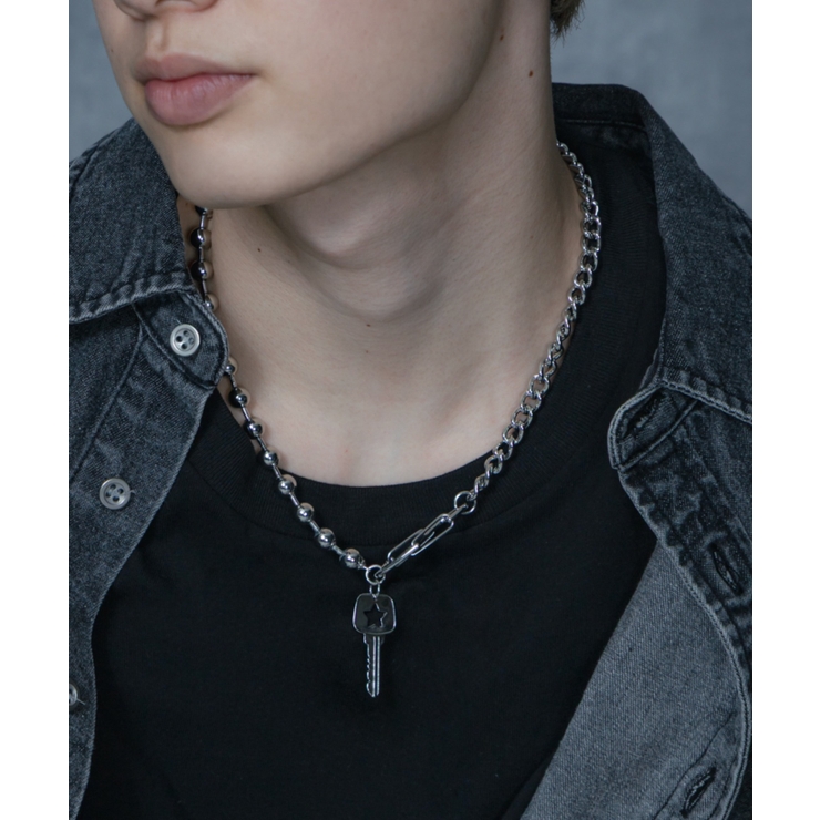 MMIXチェーンカラビナネックレス | WEGO【MEN】 | 詳細画像7 