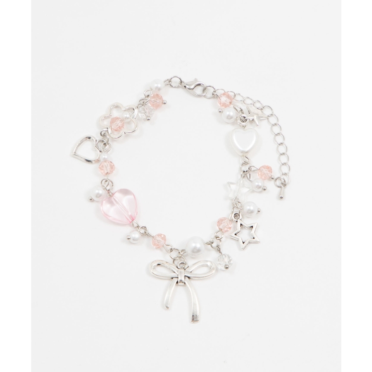 Lリボンモチーフビーズブレス | WEGO【WOMEN】 | 詳細画像6 