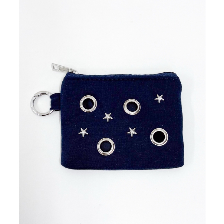 ネイビー | ハトメスタッズポーチ | WEGO【WOMEN】