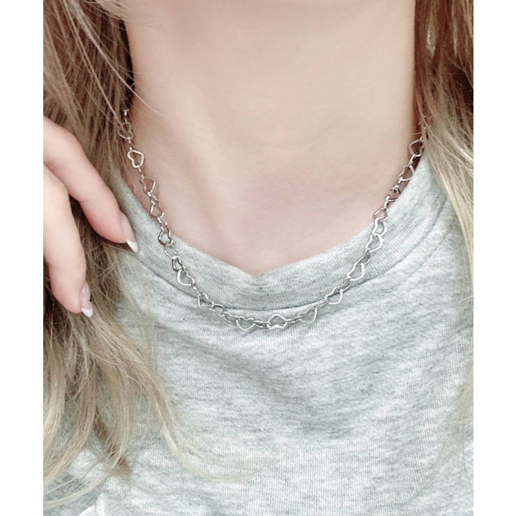 Lモチーフチェーンネックレス | WEGO【WOMEN】 | 詳細画像3 