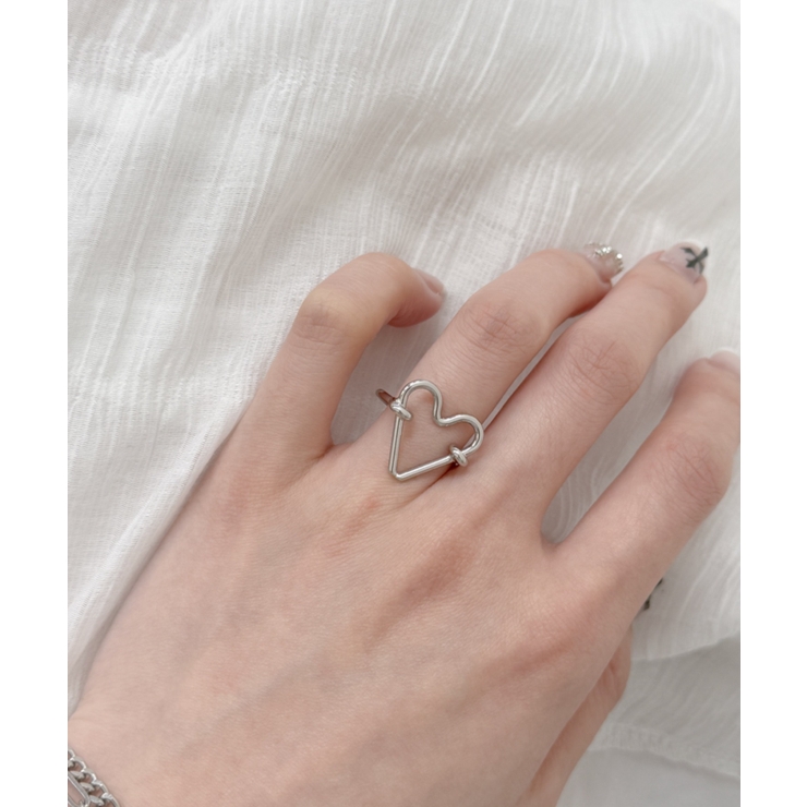 Lワイヤーデザインリング | WEGO【WOMEN】 | 詳細画像1 