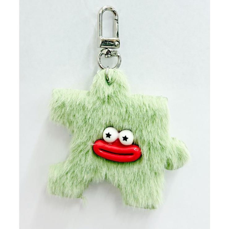グリーン | マブダチ☆パズルモンスターぬいぐるみキーホルダー | WEGO【WOMEN】