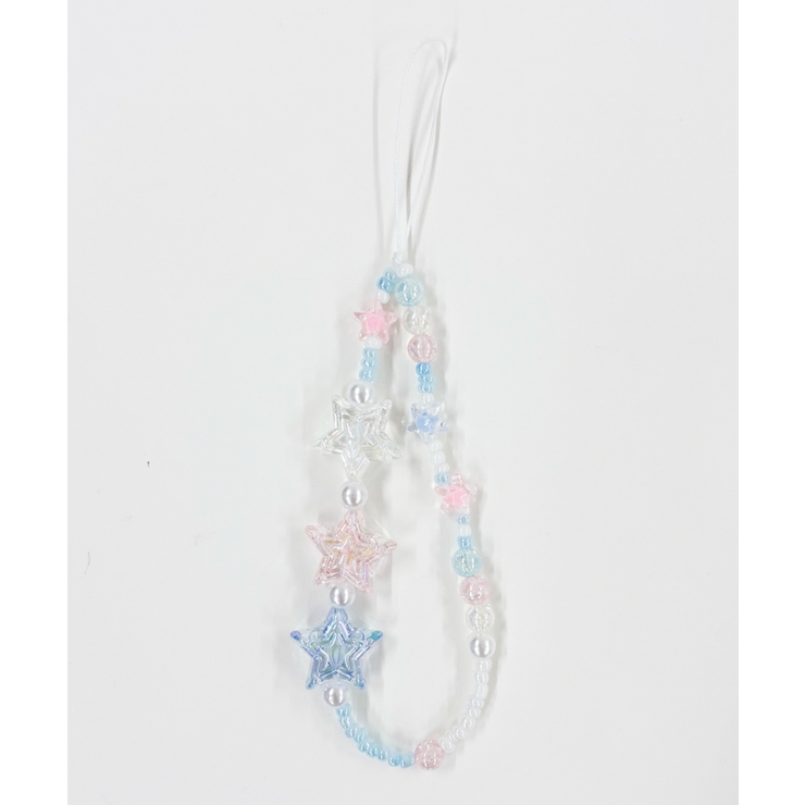 柄3 | ビーズストラップキーホルダーL | WEGO【WOMEN】