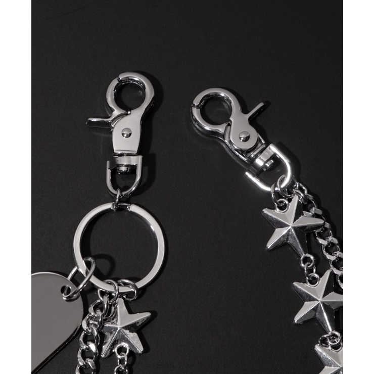 Mモチーフ2連ウォレットチェーン | WEGO【MEN】 | 詳細画像3 
