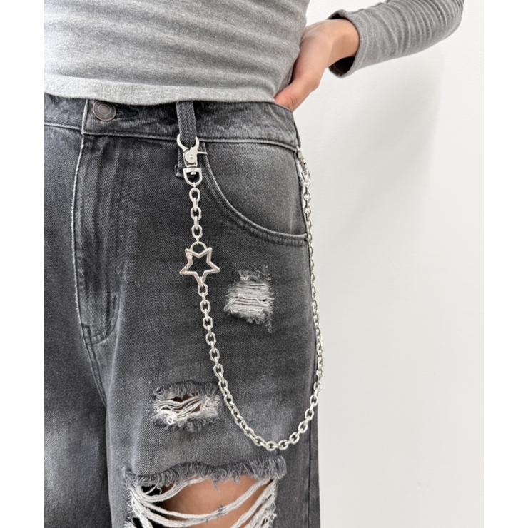 Lスターモチーフウォレットチェーン | WEGO【WOMEN】 | 詳細画像5 
