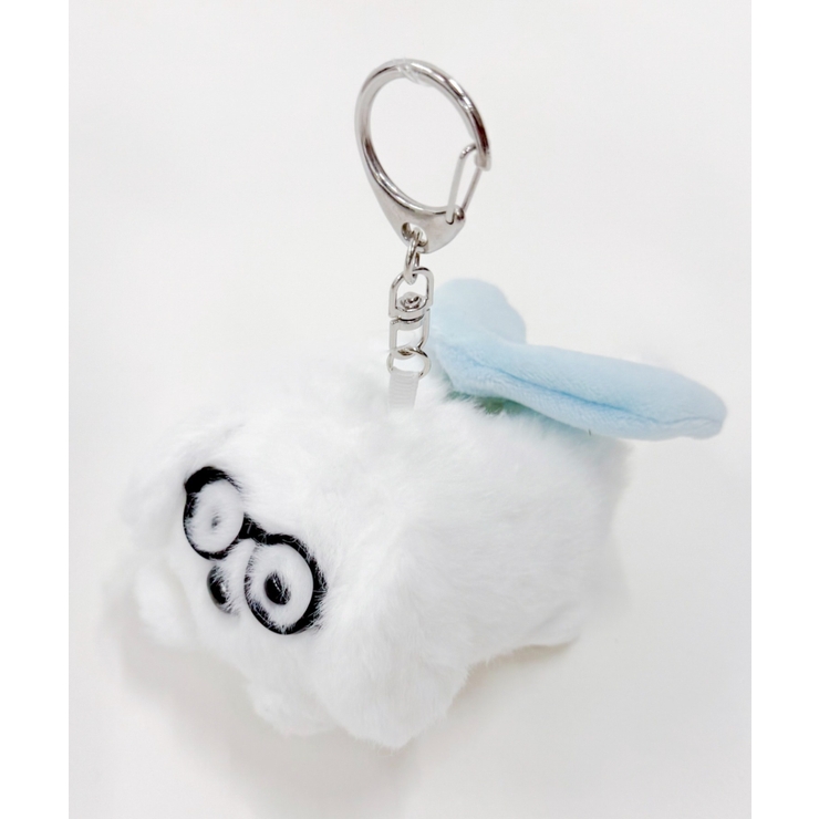 ホワイト | ふりふりメガネドッグぬいぐるみキーホルダー | WEGO【WOMEN】