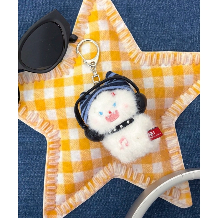 ノリノリ怒りネコぬいぐるみキーホルダー | WEGO【WOMEN】 | 詳細画像1 