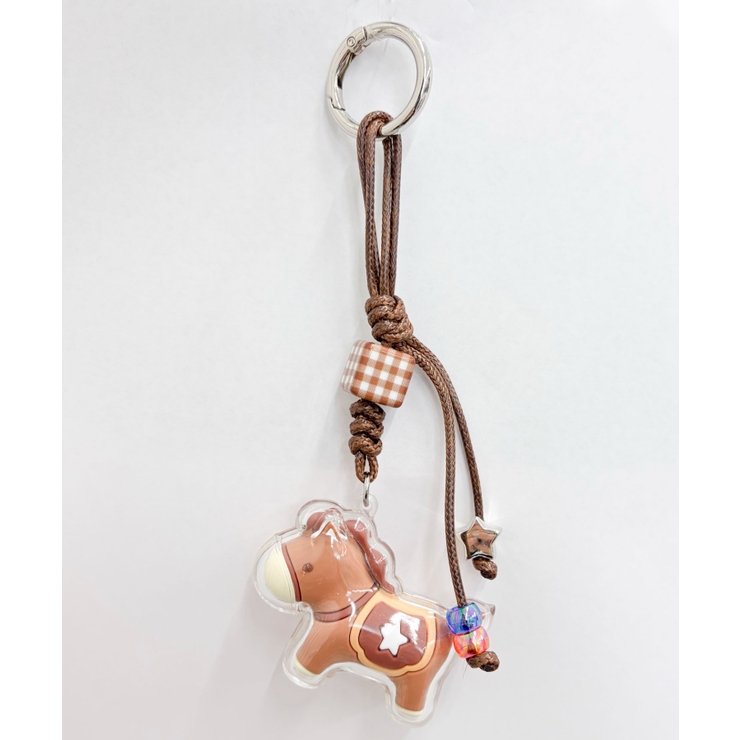 柄1 | クリアポニーキーホルダー | WEGO【WOMEN】