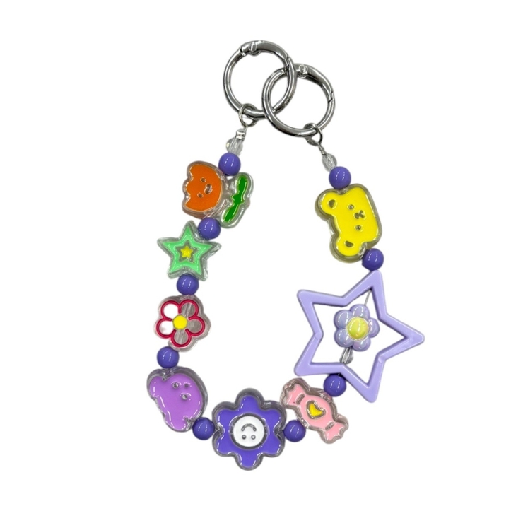 柄3 | ビーズミックスハンドストラップ | WEGO【WOMEN】