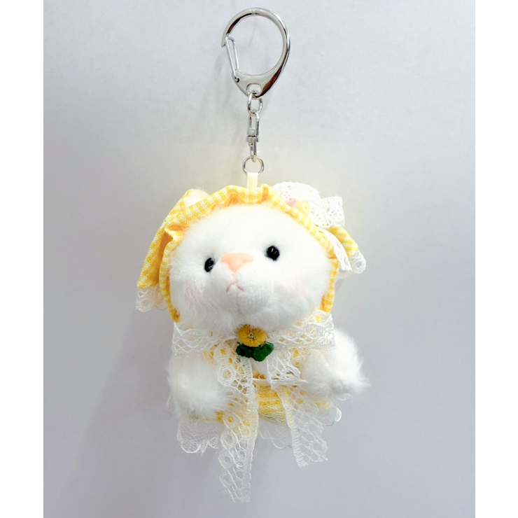 おめかしねこちゃんぬいぐるみキーホルダー | WEGO【WOMEN】 | 詳細画像1 