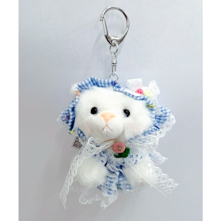 柄5 | おめかしねこちゃんぬいぐるみキーホルダー | WEGO【WOMEN】