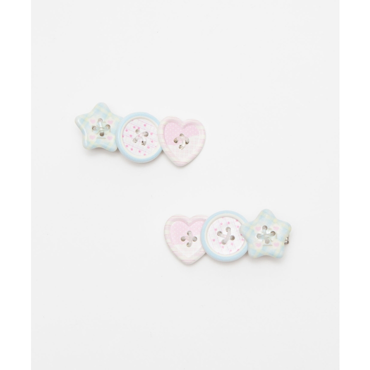 L2Pモチーフボタンヘアクリップ | WEGO【WOMEN】 | 詳細画像5 