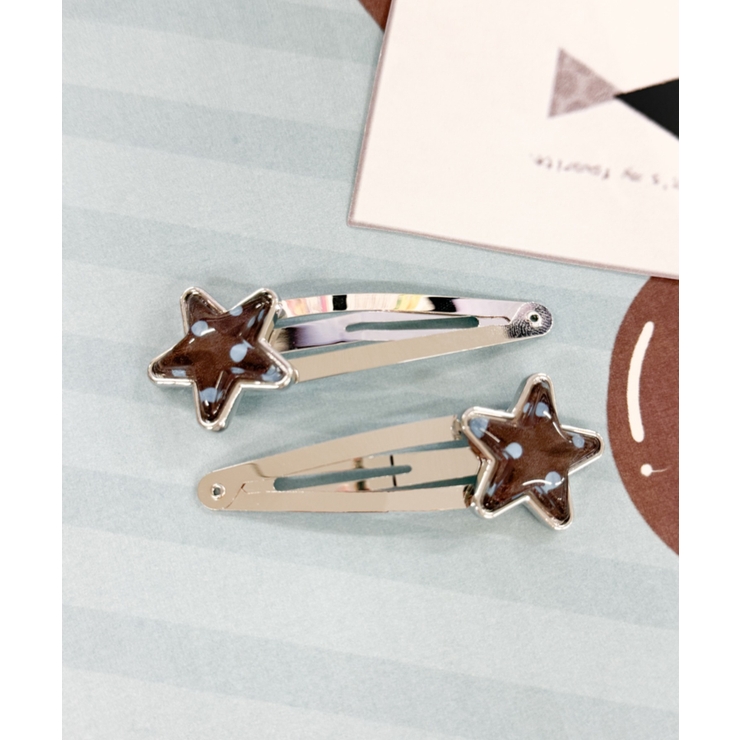 ブラウンその他 | L2Pクリアドームパッチンピン | WEGO【WOMEN】