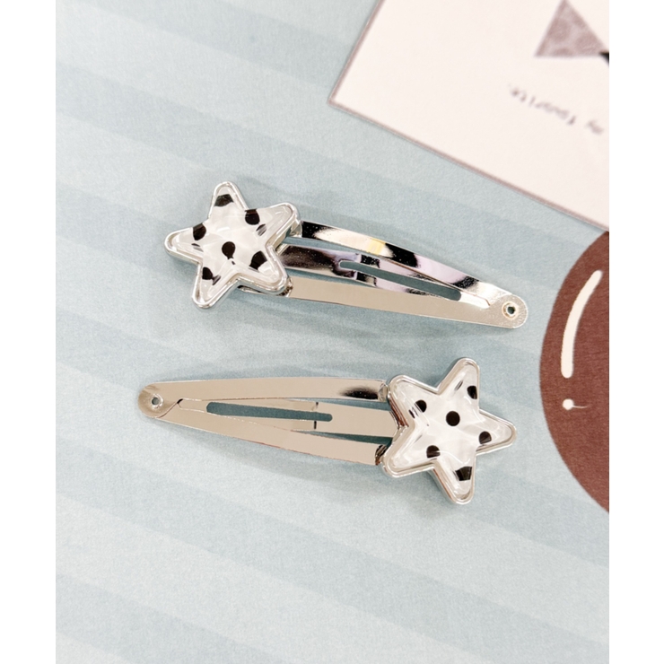 ホワイト | L2Pクリアドームパッチンピン | WEGO【WOMEN】