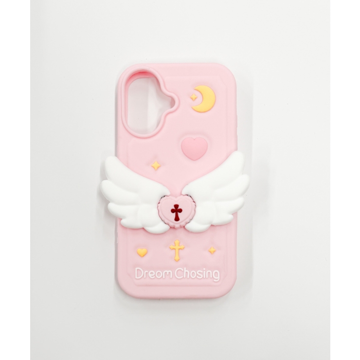 柄2 | エンジェルiphoneケース(ピンク) | WEGO【WOMEN】