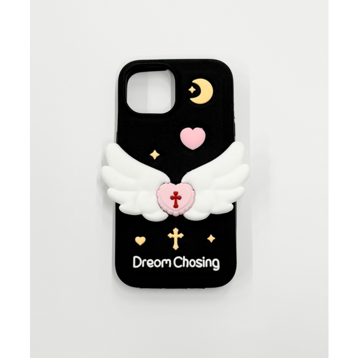 エンジェルiphoneケース(ブラック) | WEGO【WOMEN】 | 詳細画像1 