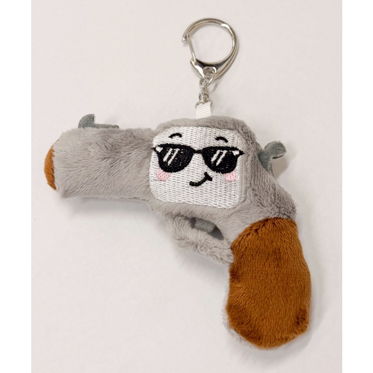 狙い撃ちピストルぬいぐるみキーホルダー | WEGO【WOMEN】 | 詳細画像1 