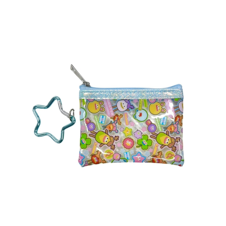 はちゃめちゃ!大量発生モンスターフラットクリアポーチ | WEGO【WOMEN】 | 詳細画像1 