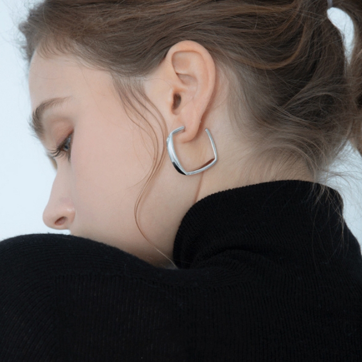 ピアス イアリング スクエア | CLARAH【WOMEN】 | 詳細画像7 