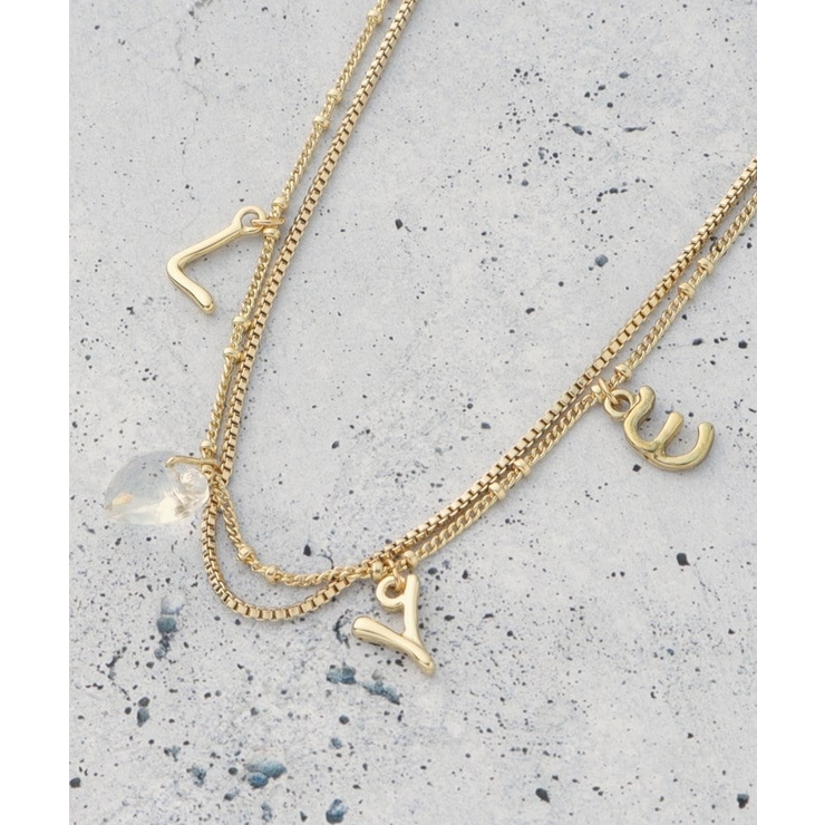 LOVE2連ネックレス | THE SHOP TK | 詳細画像4 