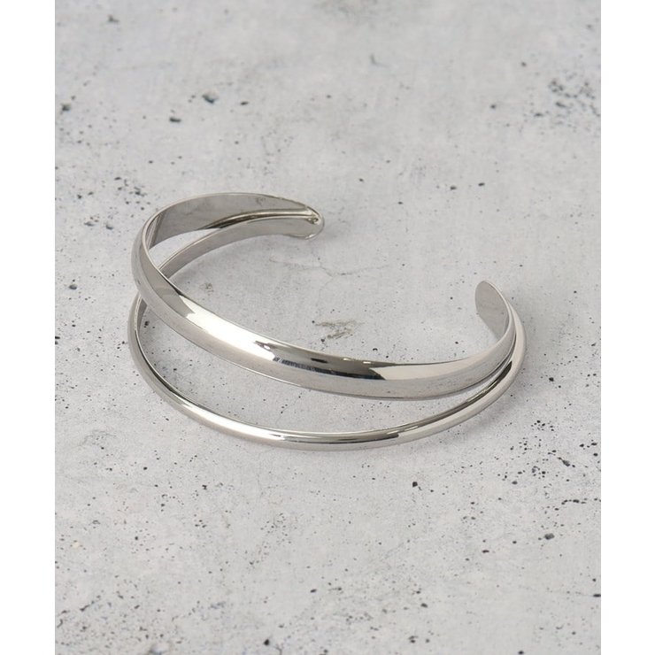 シルバー(006) | ダブルラインバングル | THE SHOP TK