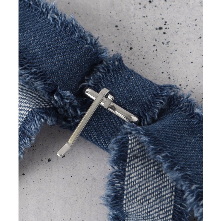 デニムリボンフリンジヘアカフ | THE SHOP TK | 詳細画像4 