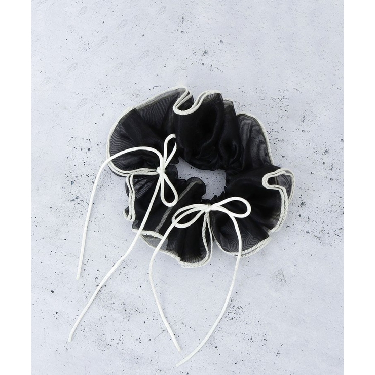 ブラック(519) | バイカラーシュシュ | THE SHOP TK