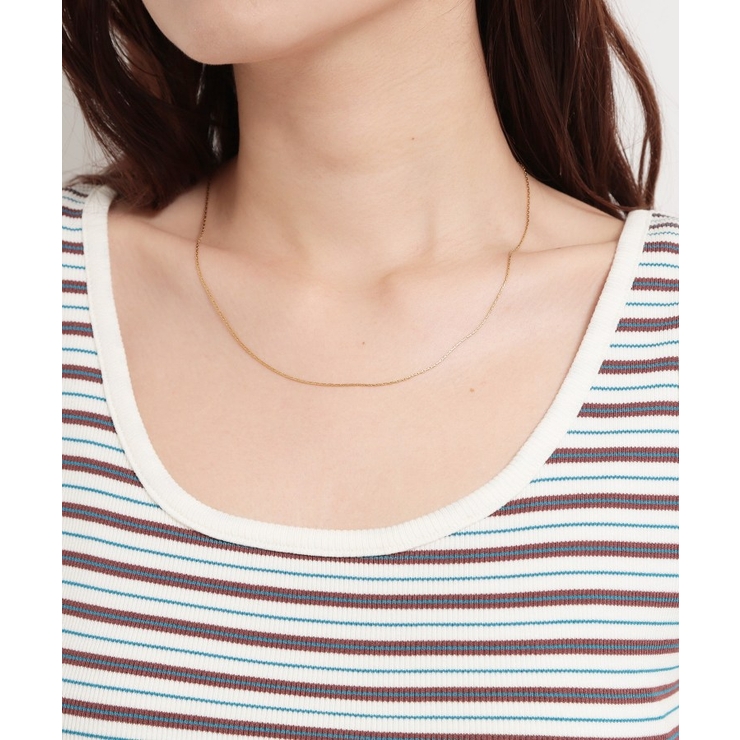 ステンレス華奢ネックレス | THE SHOP TK | 詳細画像1 