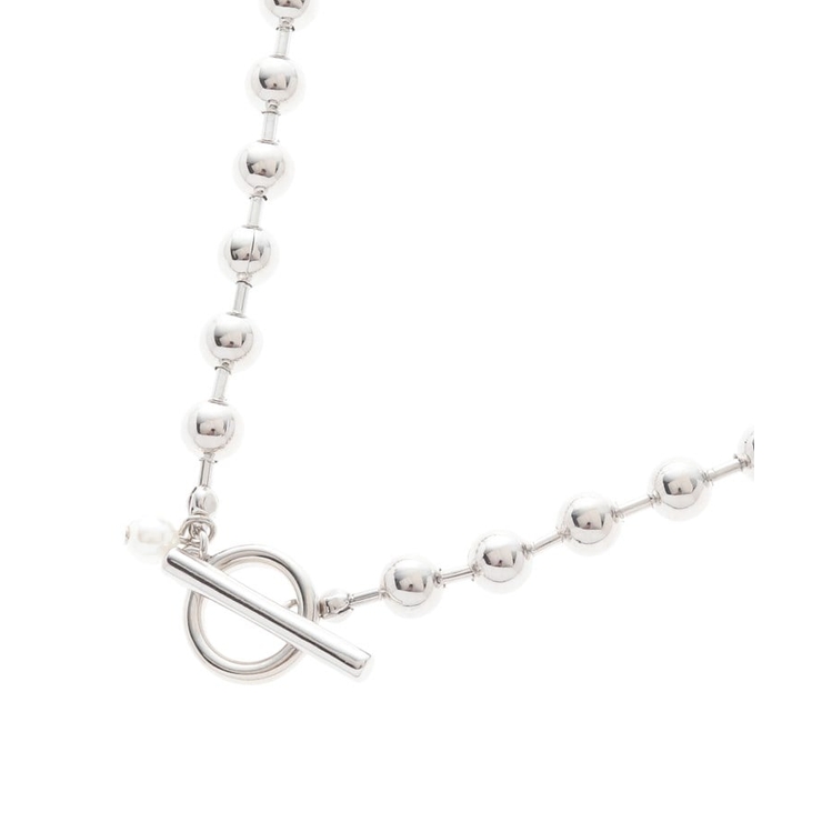 【ニコラ掲載商品】BIGボールチェーンネックレス | PINK-latte | 詳細画像2 