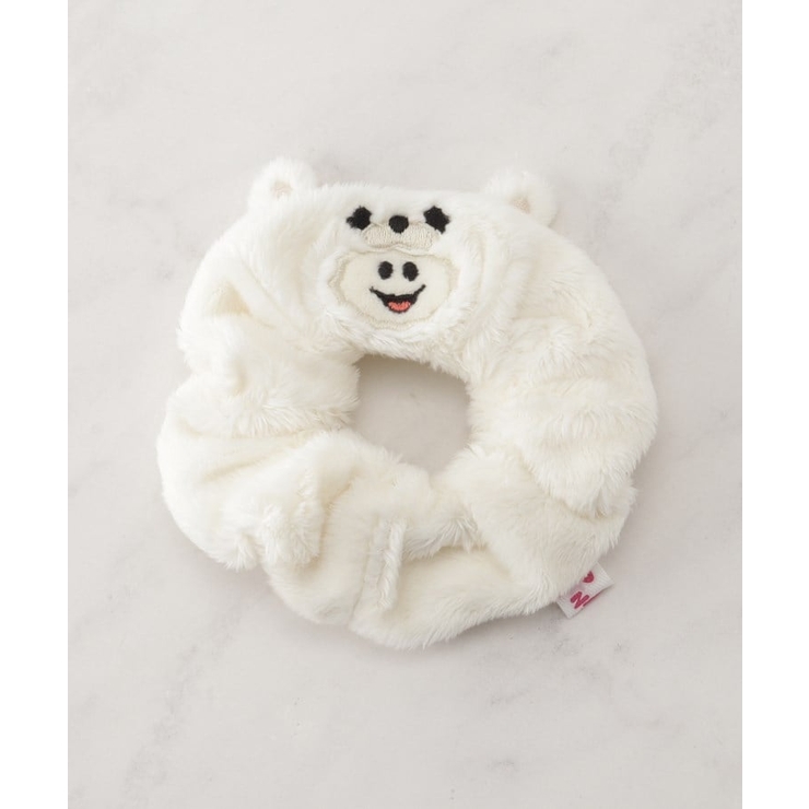 オフホワイト(003) | マスコットシュシュ | PINK-latte