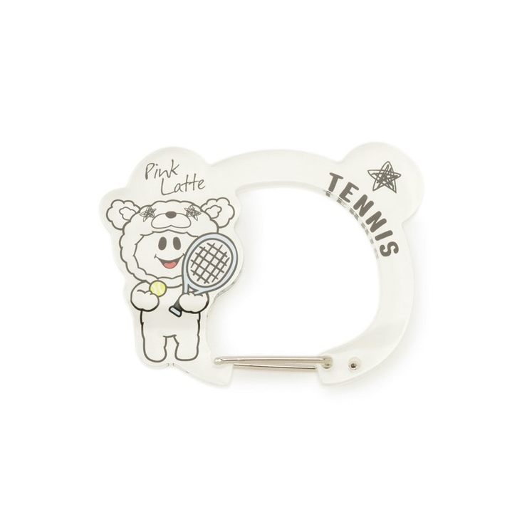 オフホワイト(003) | マスコットカラビナ | PINK-latte