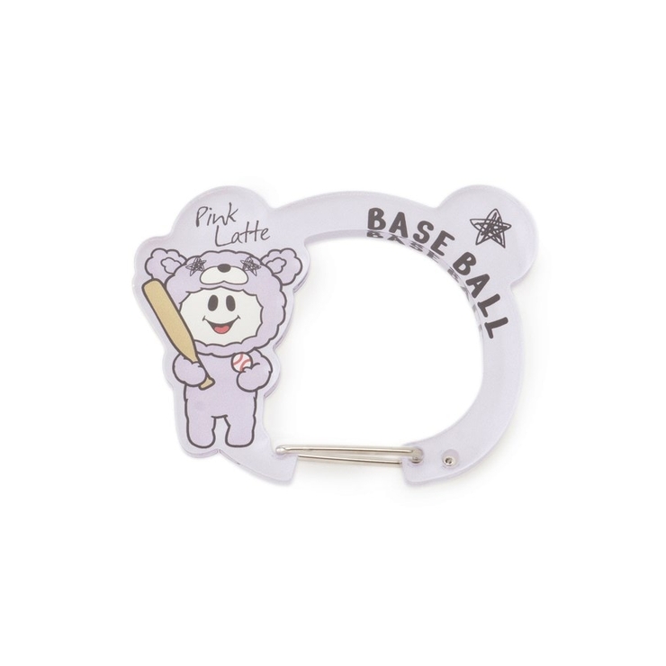 パープル(081) | マスコットカラビナ | PINK-latte