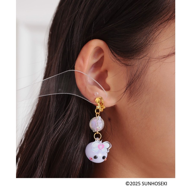 【サン宝石ほっぺちゃんコラボ】イヤリング | PINK-latte | 詳細画像4 