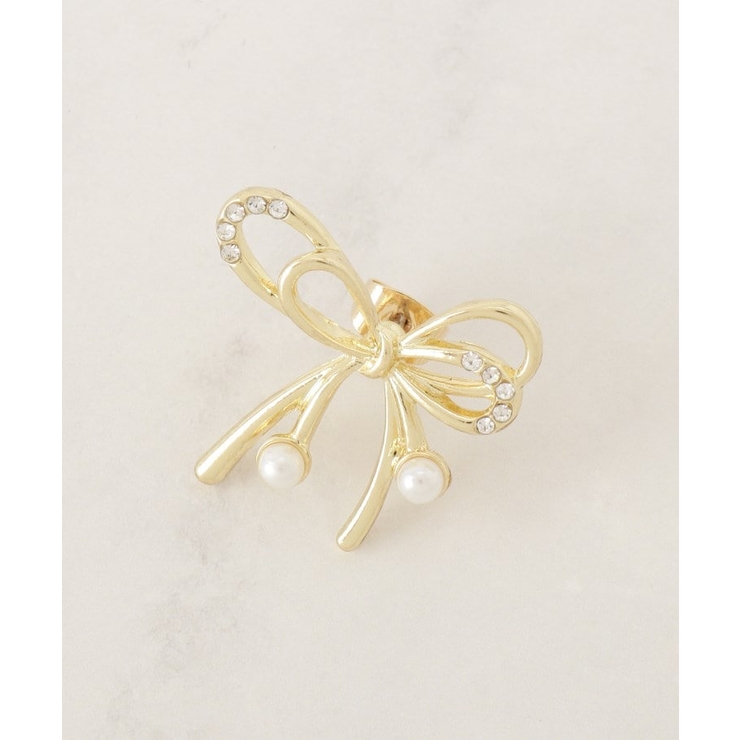 リボンモチーフピアス | Couture brooch | 詳細画像2 