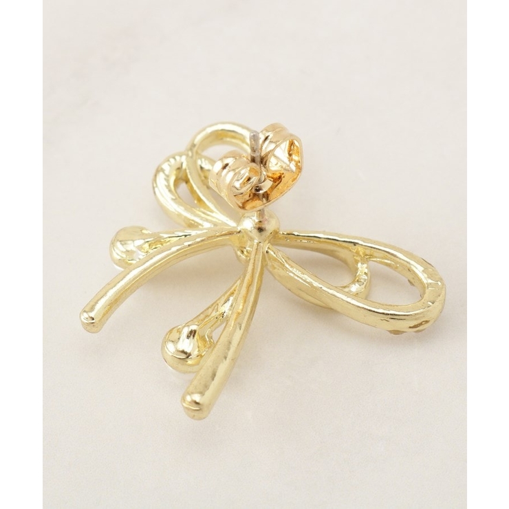 リボンモチーフピアス | Couture brooch | 詳細画像3 
