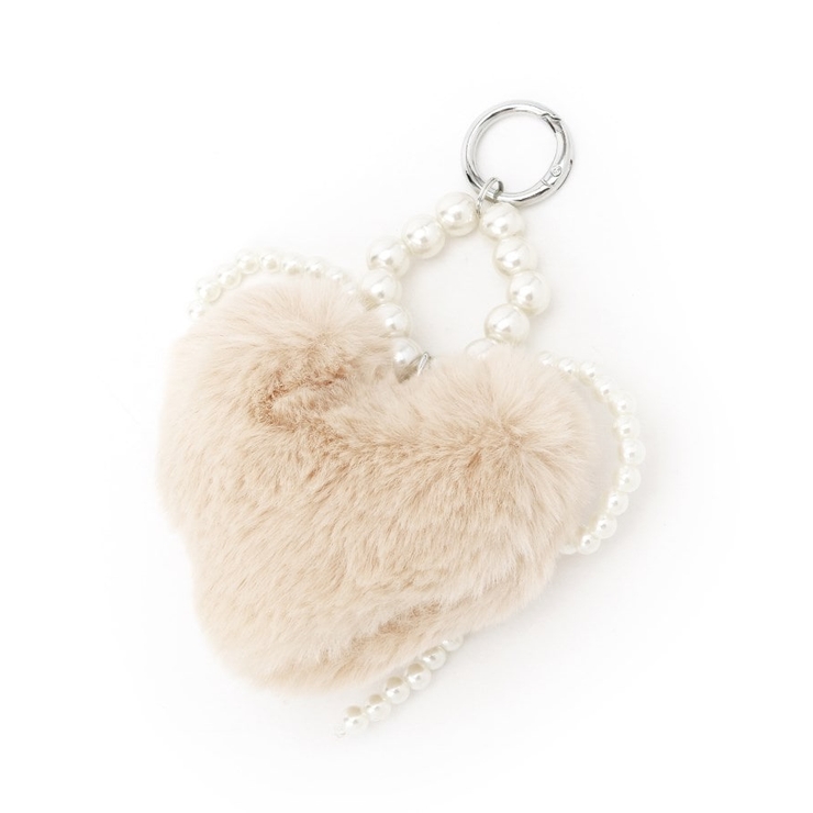 ハートフェイクファーチャーム | Couture brooch | 詳細画像2 