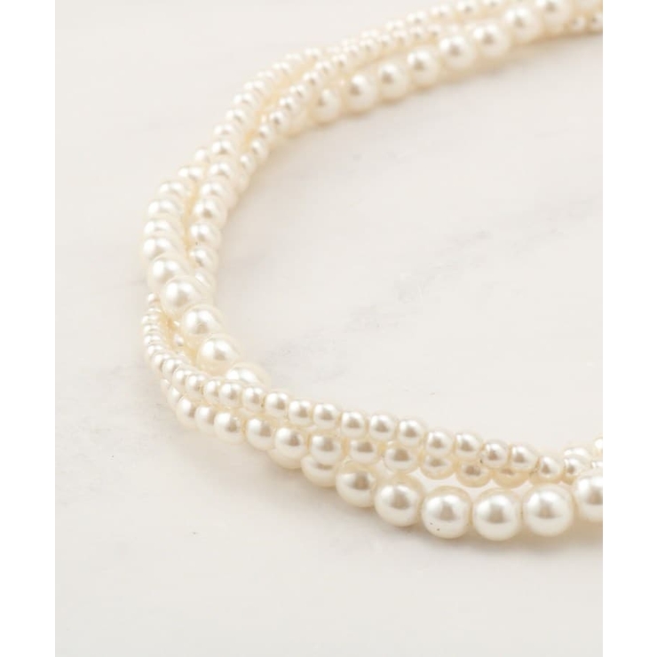 ツイストパール調ネックレス | Couture brooch | 詳細画像3 