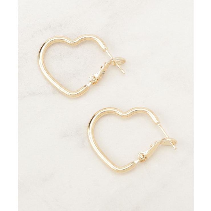 ハートフープピアス | Couture brooch | 詳細画像1 