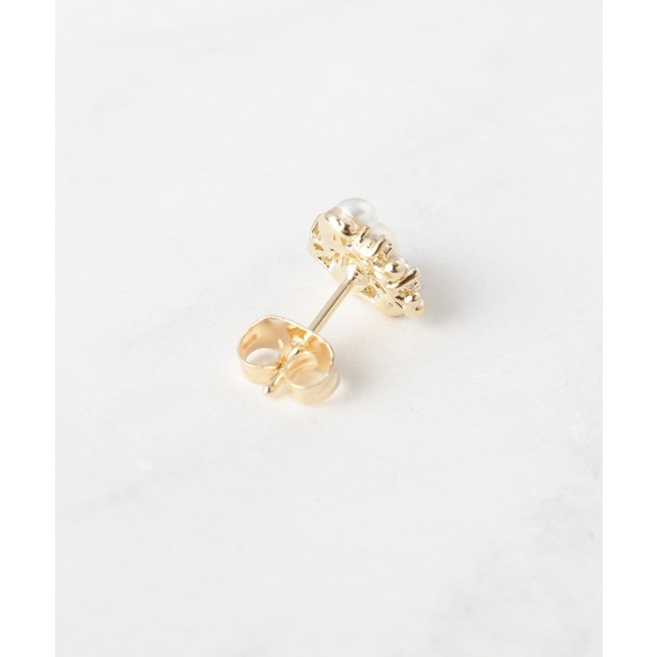 パール調ビジューピアス | Couture brooch | 詳細画像3 