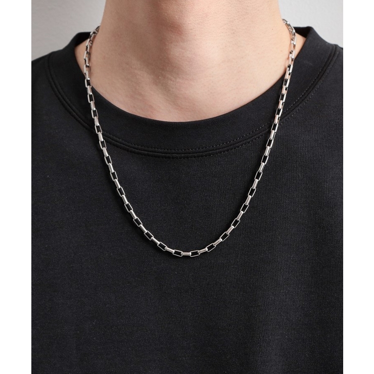 スクエア チェーン ステンレス ネックレス 【ユニセックス】 | THE SHOP TK | 詳細画像4 