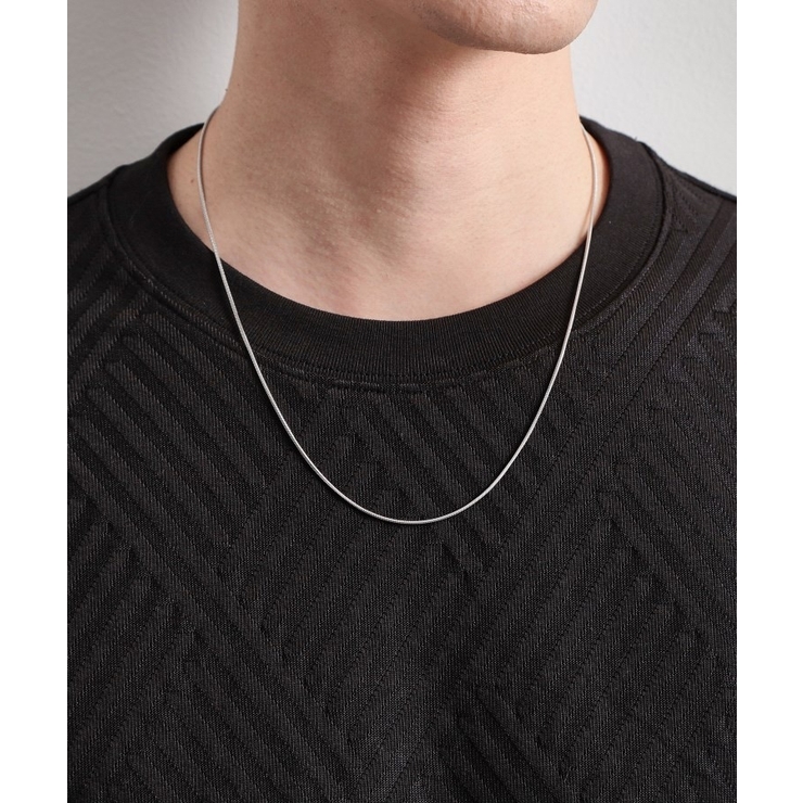 スネーク チェーン ステンレス ネックレス【ユニセックス】 | THE SHOP TK | 詳細画像4 
