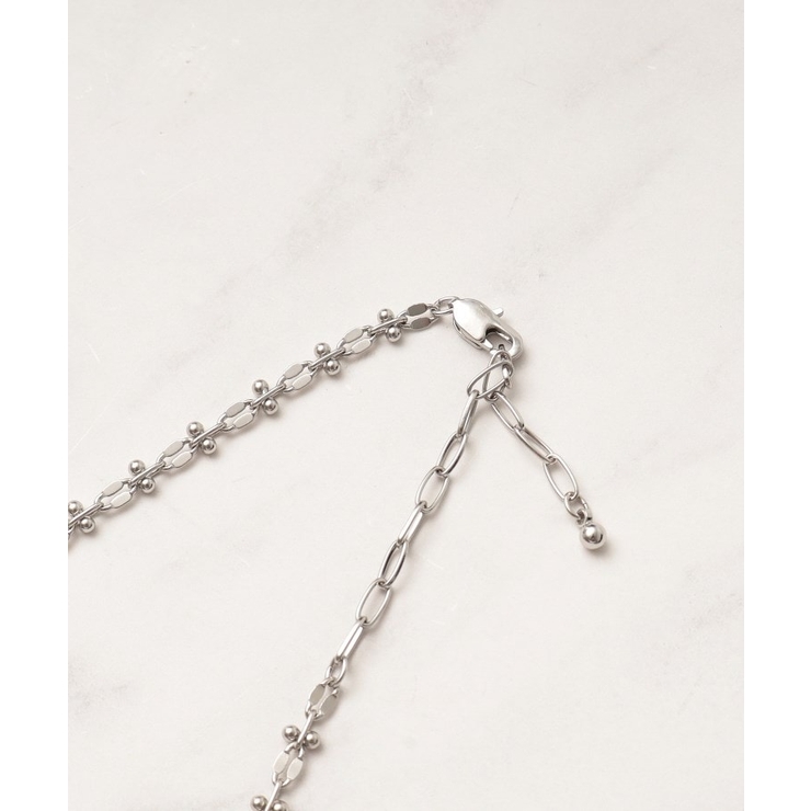 デザインチェーンショートネックレス | grove | 詳細画像3 