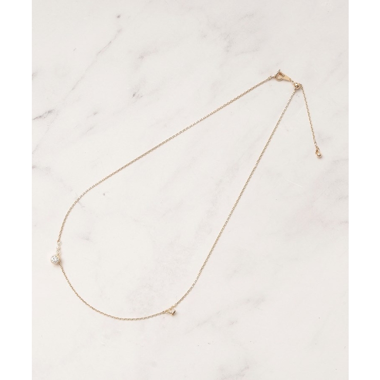 メタルパーツショートネックレス | grove | 詳細画像1 